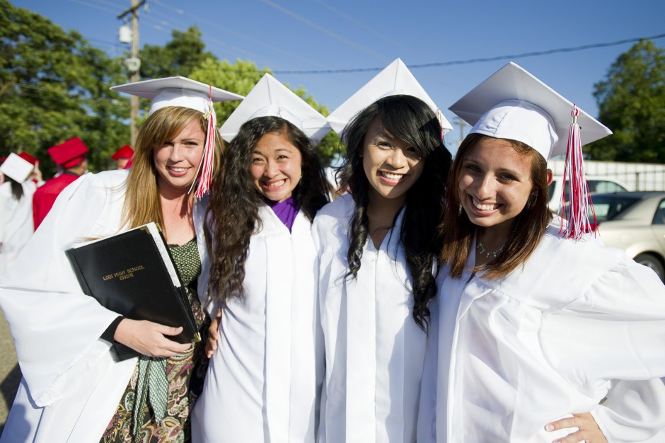 Lodi High School graduation 