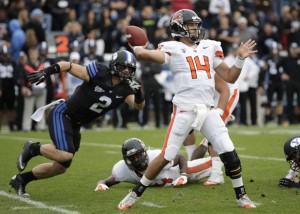 Sweet relief: Cody Vaz leads Oregon State past BYU in first career start