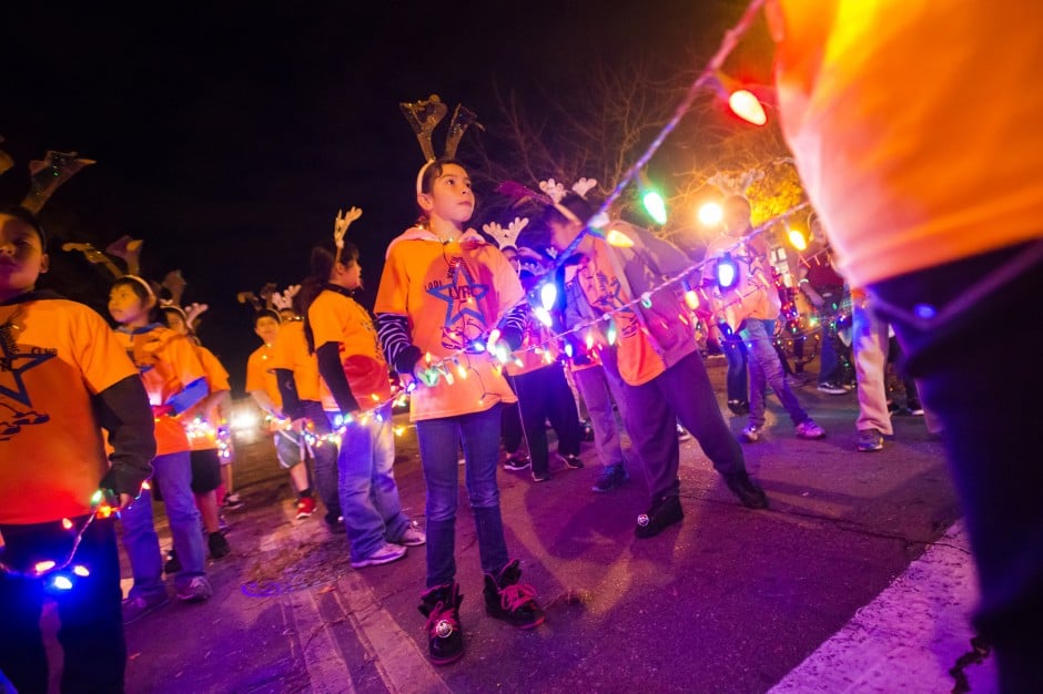 Parade lights up Lodi