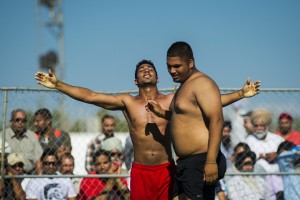 Kabaddi wrestlers step back into the ring
