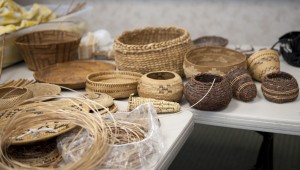 American Indians teach art of basket weaving