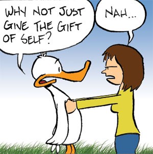 Desperately seeking Santa