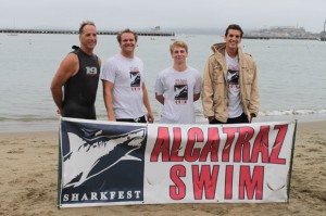 Local adventurers take on Alcatraz, sharks