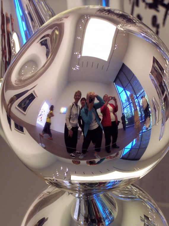 Girls in a bubble