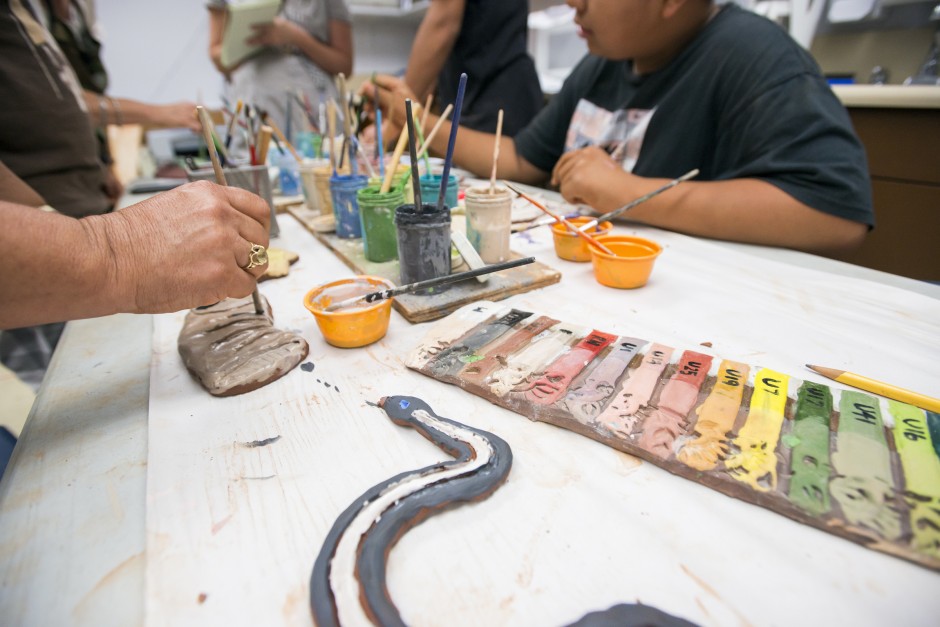 Heritage School students hope watershed mural will discourage local litterbugs 