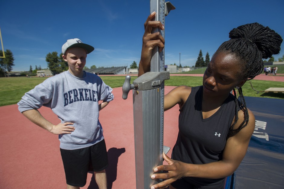 Tokay High School track star Jannell Hadnot puts some spring in my step