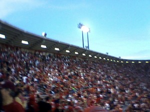 Candlestick explodes
