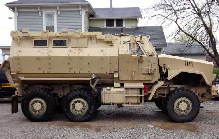 Mrapping The Home Team: Armored Unit Will Aid Officer Safety 