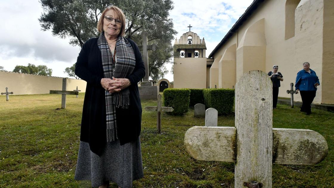 She holds the history of Old Mission Santa Ines in her hands - Lompoc Record