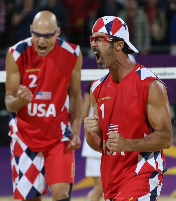 Todd Rogers and Phil Dalhausser at London 2012