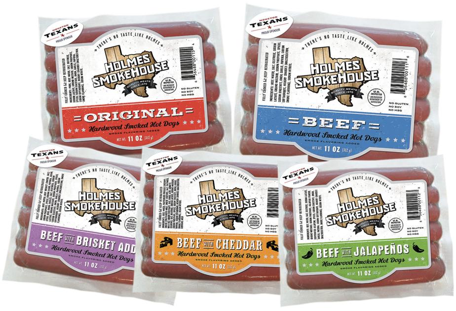 Holmes Smokehouse, Houston Texans team up for signature, gourmet hot