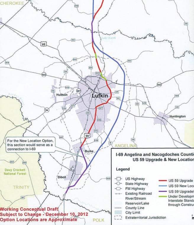 Communication strategies for Interstate 69 project under way The Lufkin News Local & State