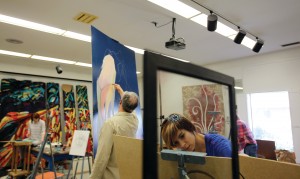 CSI Art Students Explored Their Love for Music with a Large-scale Panel Project