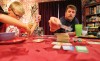 Families learn, play together with table games  