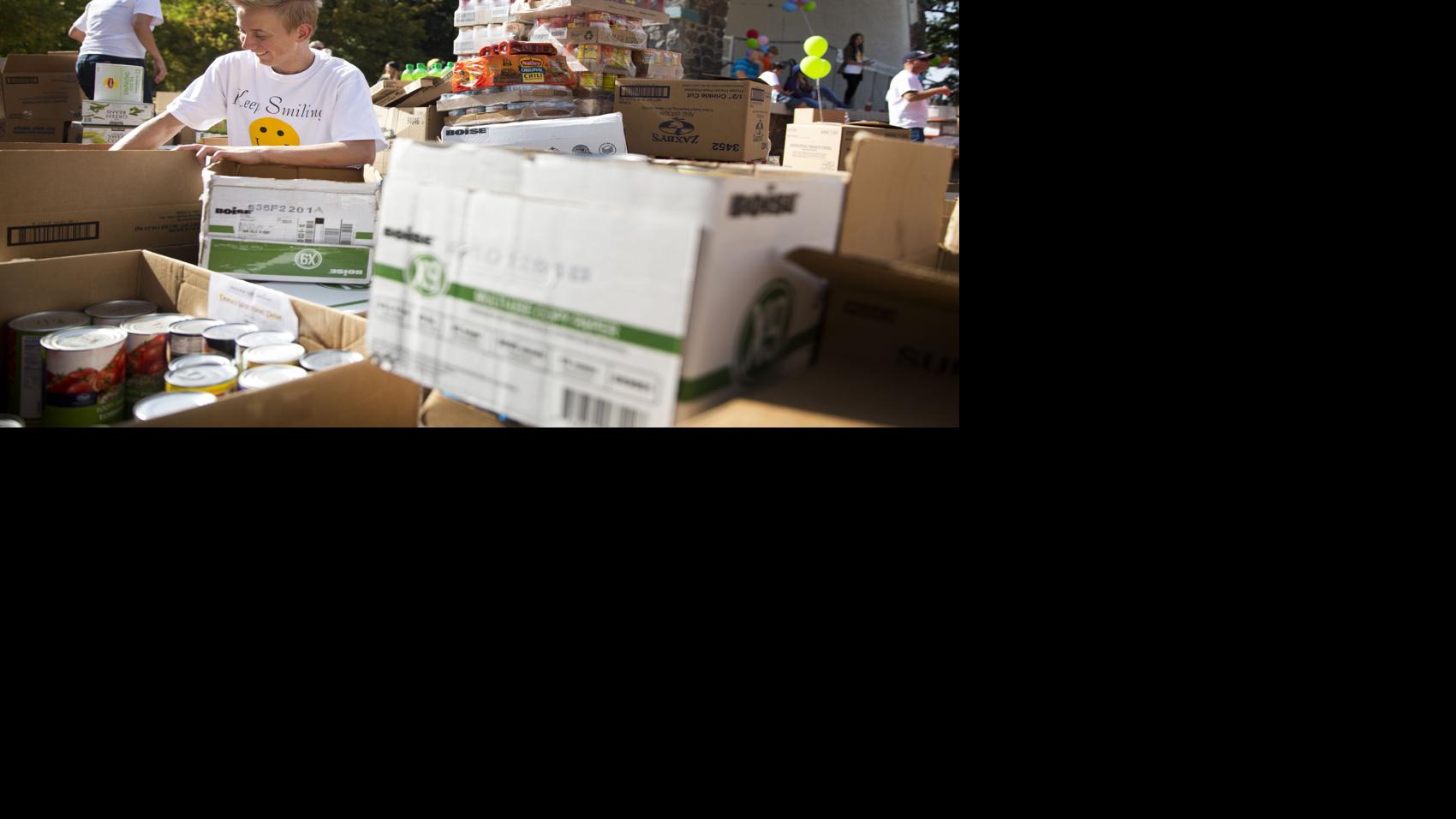 Big turnout for Emma's Wish food drive - Twin Falls Times-News
