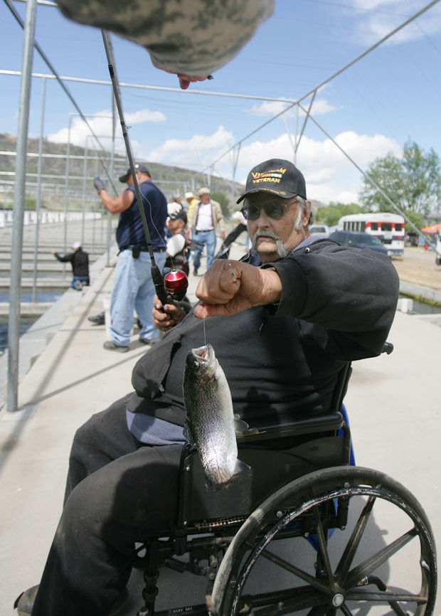 Volunteers Organize Fishing Outing for Idaho Veterans