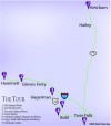 Tasting Tour Map