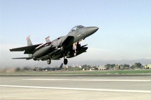 F-15 from Mountain Home Crashes in Mideast, Crew Ejects