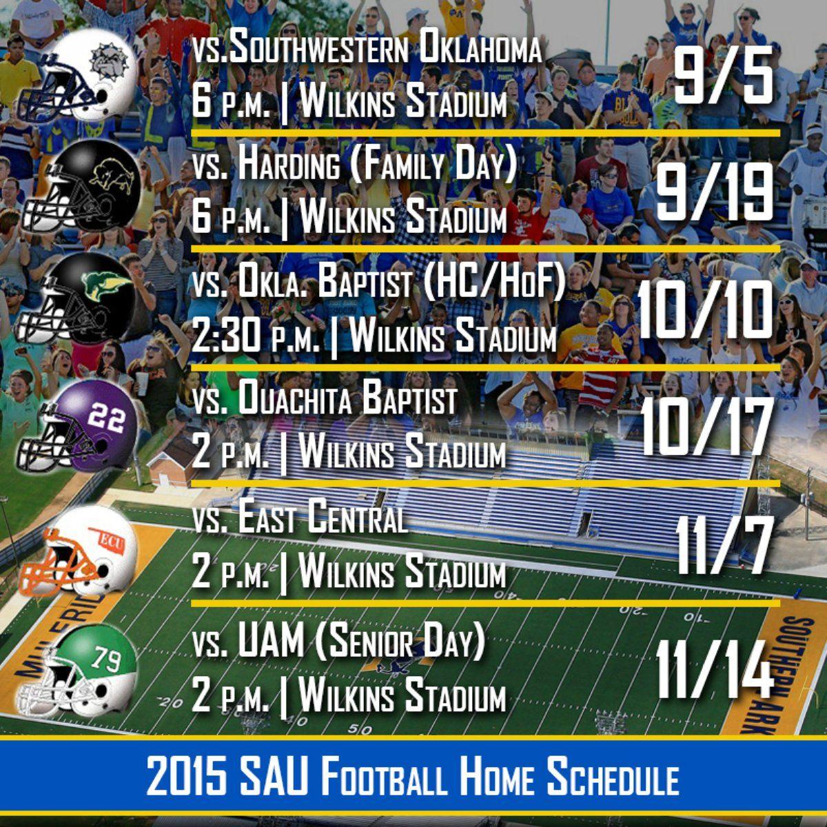 Football Muleriders will host six home games Southern Arkansas