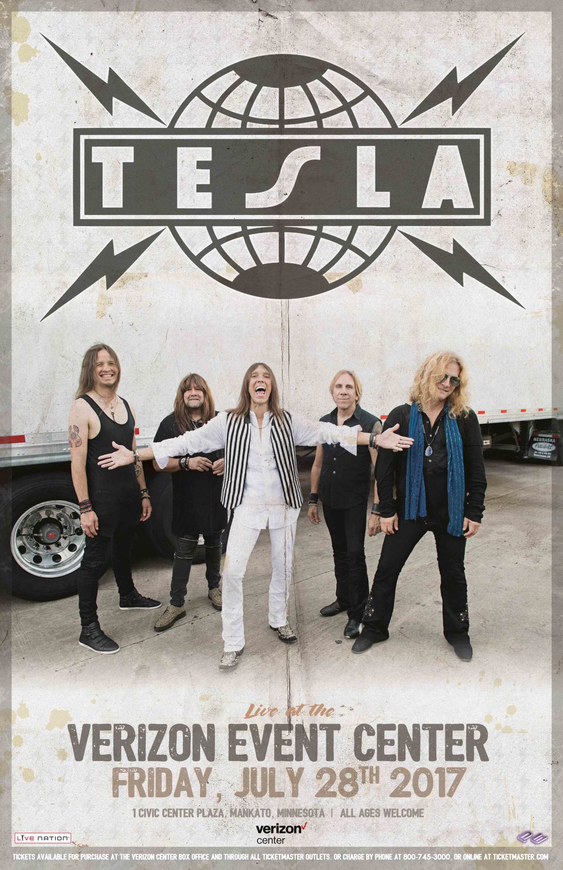 Tesla event middle