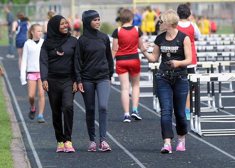 Somali girls track