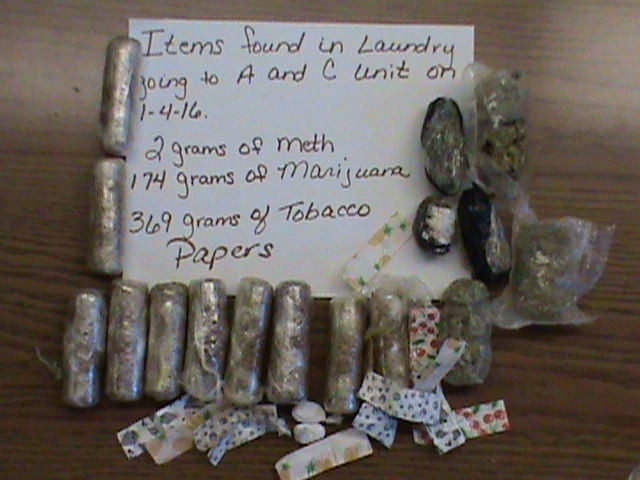 police contraband in prison