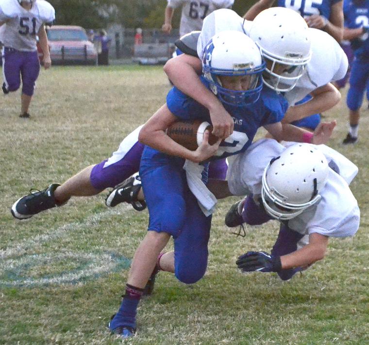 Hartshorne sweeps Wilburton junior high football McAlester News