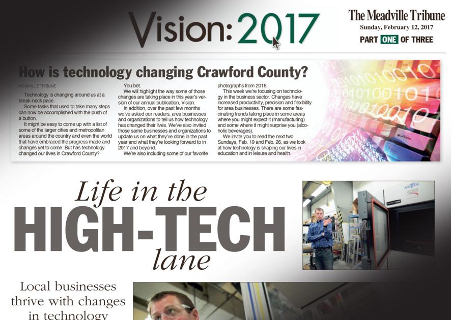 Tribune looks at how technology shapes Crawford County - Meadville Tribune