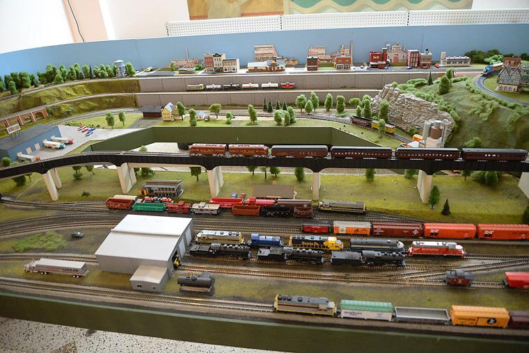 French Creek Valley Railroad Historical Society's model train layout