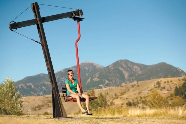 refurbishing ski lift chairs