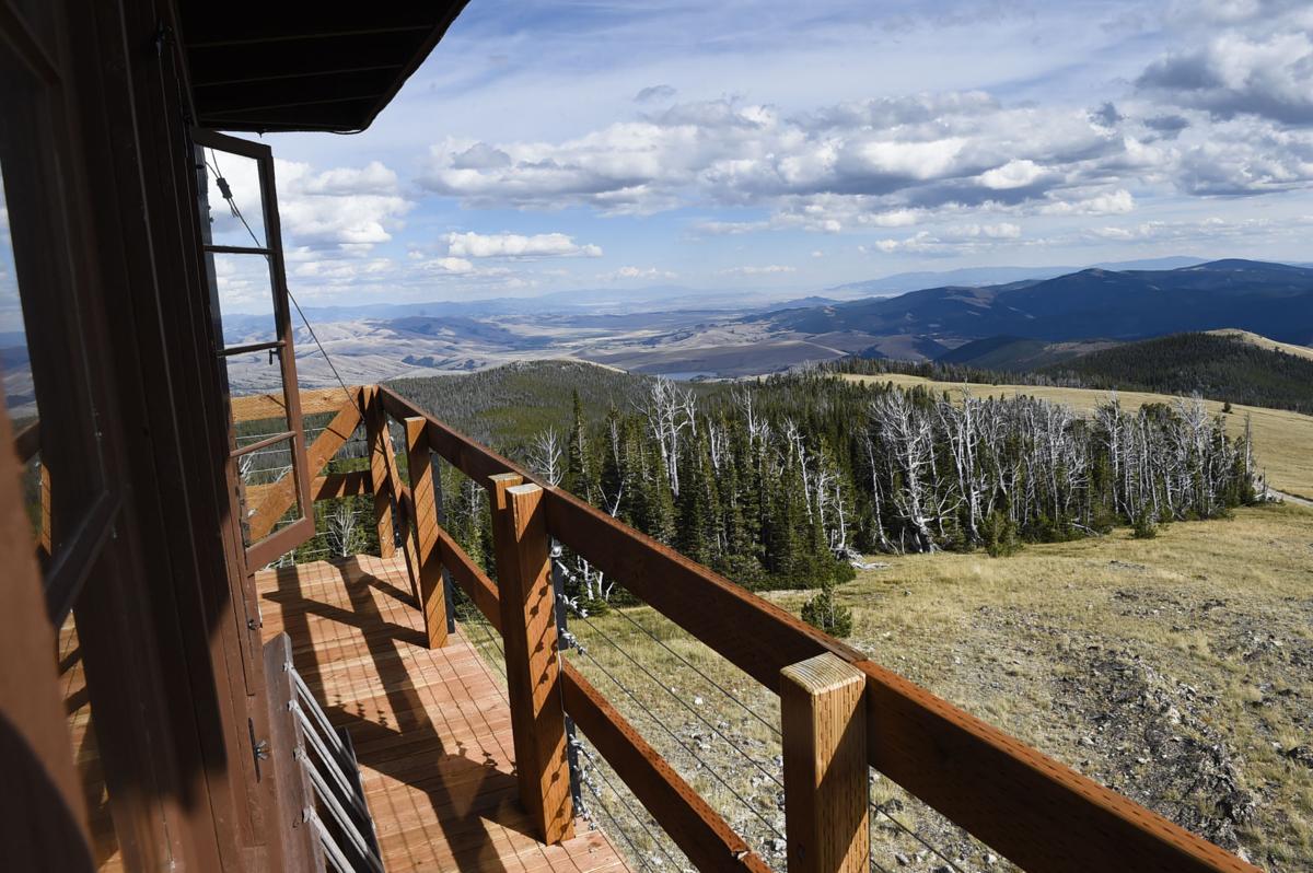 with a view Granite Butte Lookout tower now available