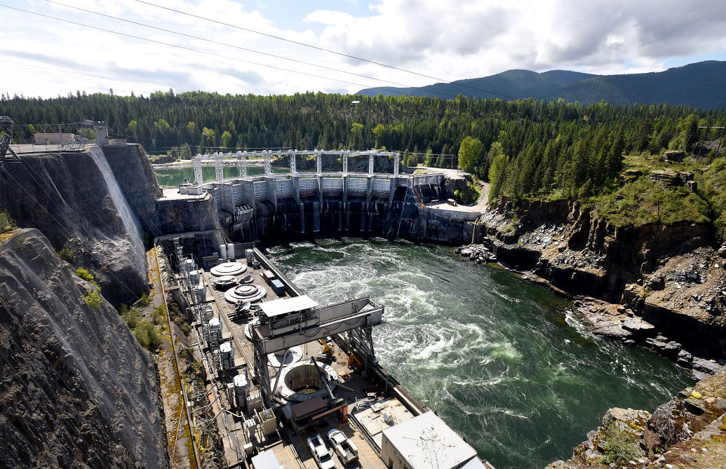In the spin Dam nears completion of power generators Local