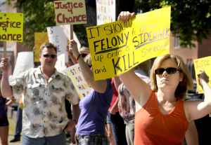 Prosecutor meets with protesters over charges in Mullan pedestrian death