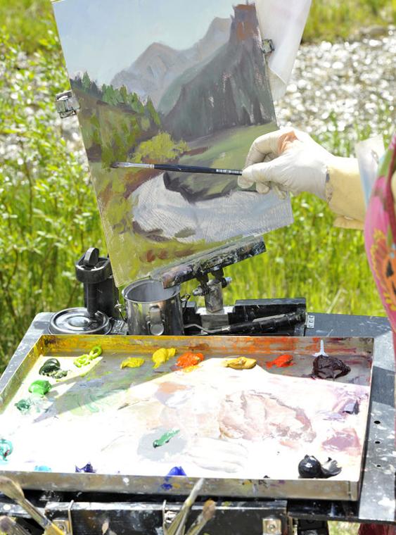 Outdoor Art Class Idaho Mountain Express Newspaper Arts & Events