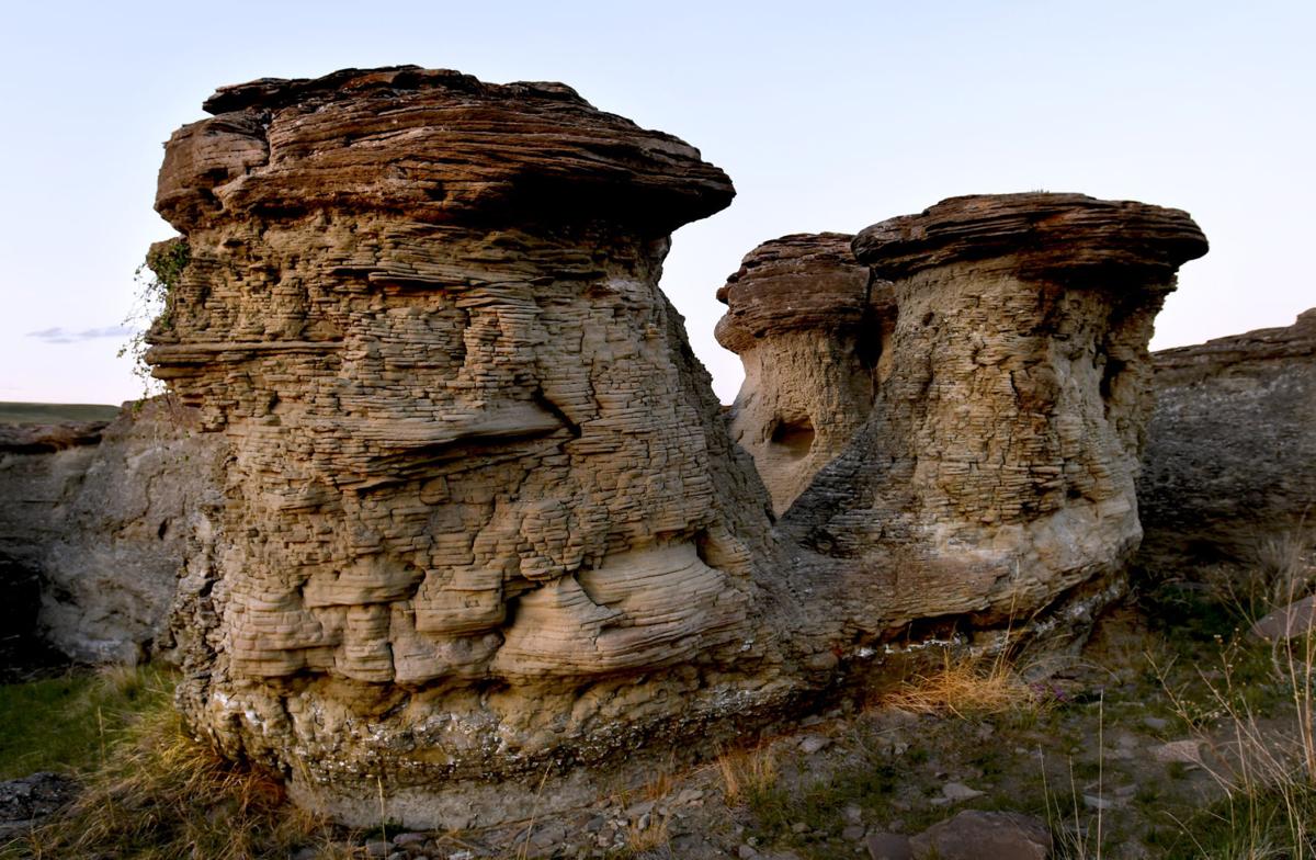 On the edge of wonder Valier Rock City hoodoos mark passage of time