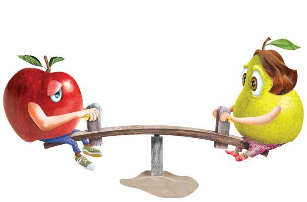 Pear vs. apple - Too much weight, wherever it appears, puts you at risk