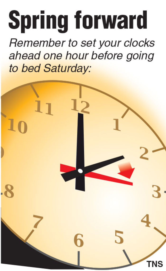 Don't Forget To Turn Clocks One Hour Ahead