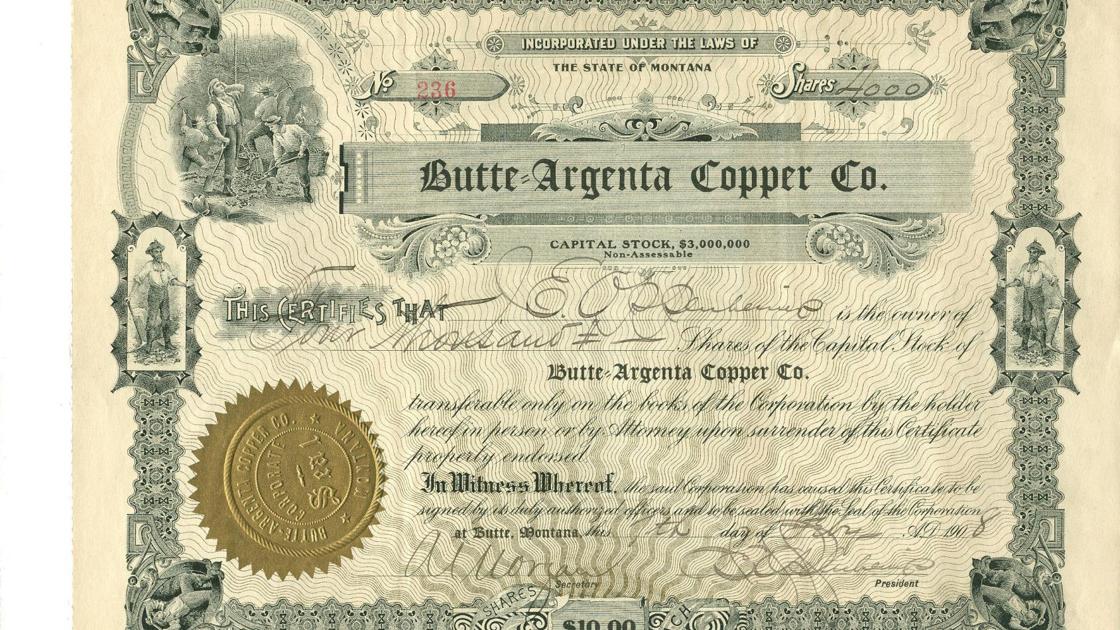 Butte-Argenta Copper Co. tried to make a go of old mining site in the ... - Montana Standard