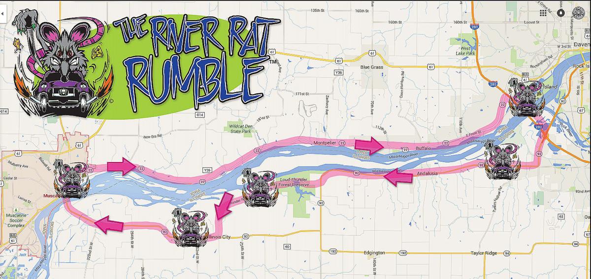 Cars to Cruise the Mississippi During River Rat Rumble