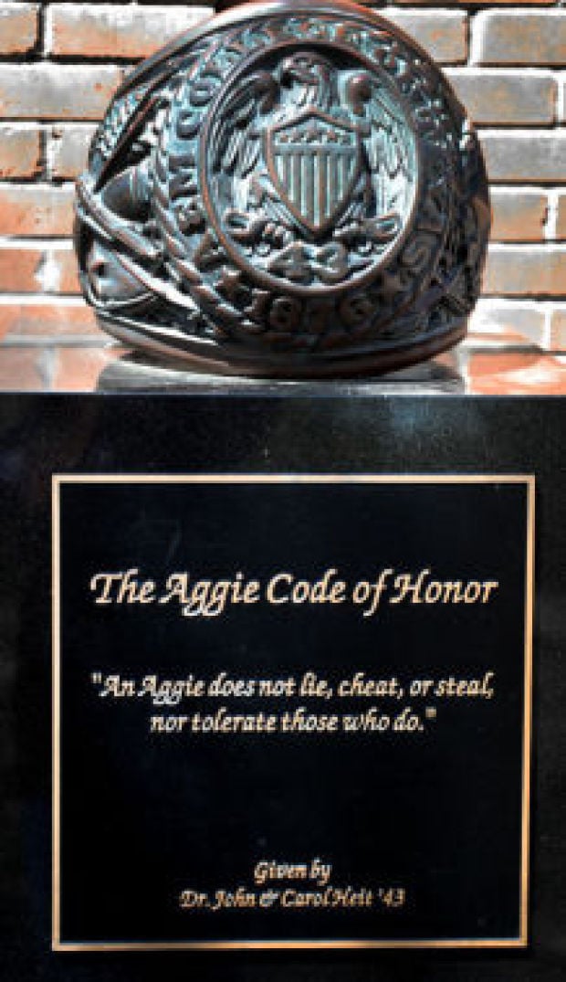 Aggie Code of Honor small