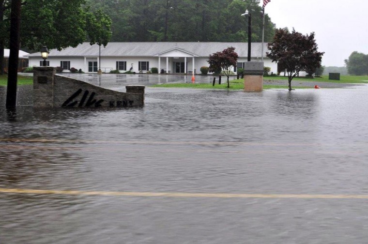 Flooding on Route 8 in Stevensville News