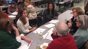 Students talk about local development, job opportunities