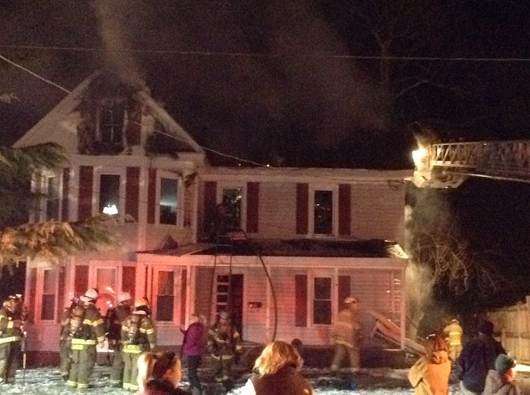 Fire Destroys Denton Home | News | Myeasternshoremd.com