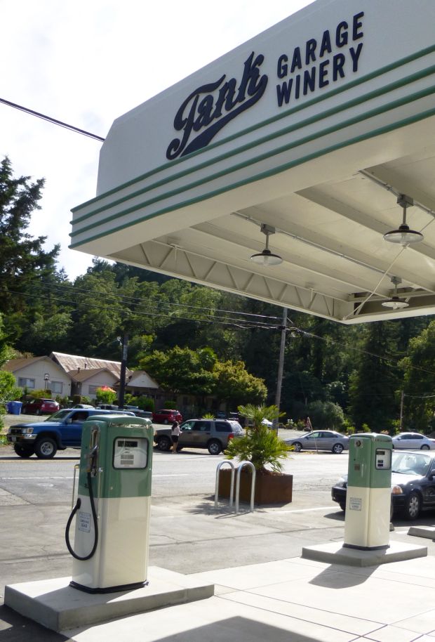 Calistoga's Tank Garage Winery opens St. Helena Star