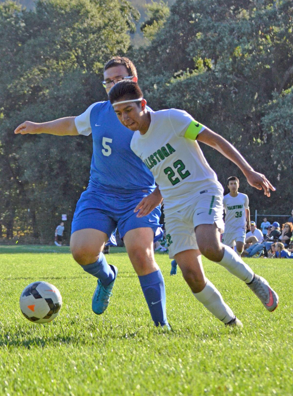 فديو+سكس+بنات+مع+كلاب Calistoga High’s Manuel Zavala, right, sheds a St. Vincent defender ...
