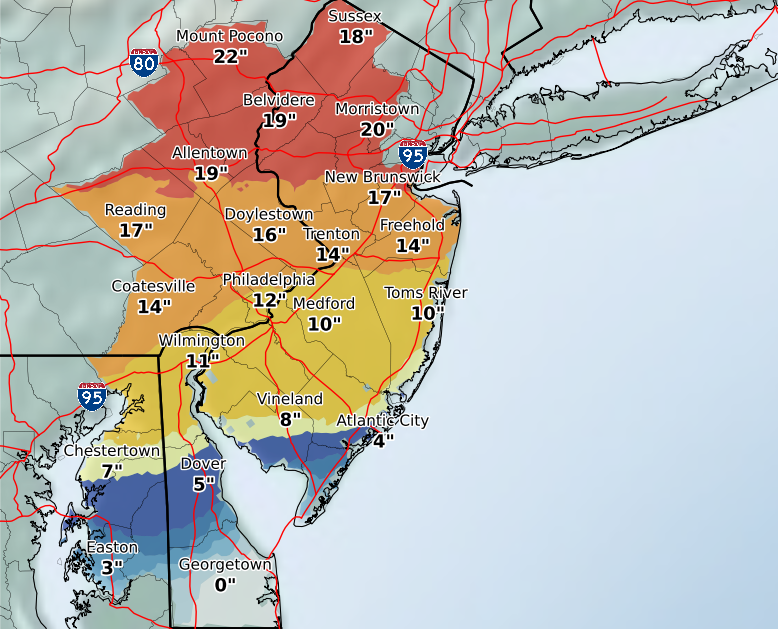 Newark crews 'ready and waiting' as snowstorm looms News