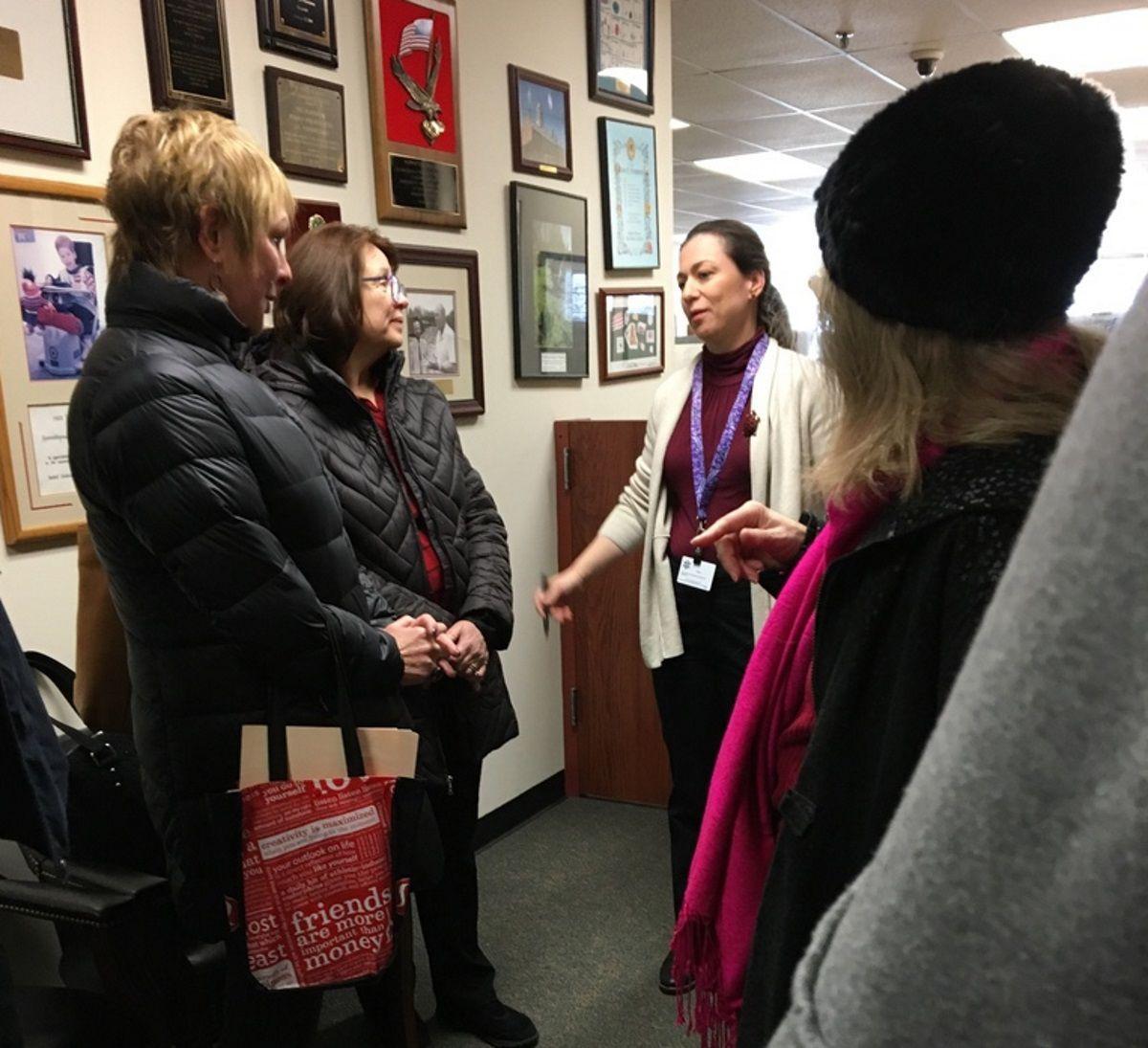 Indivisible Group at Frelinghuysen's Morristown Office