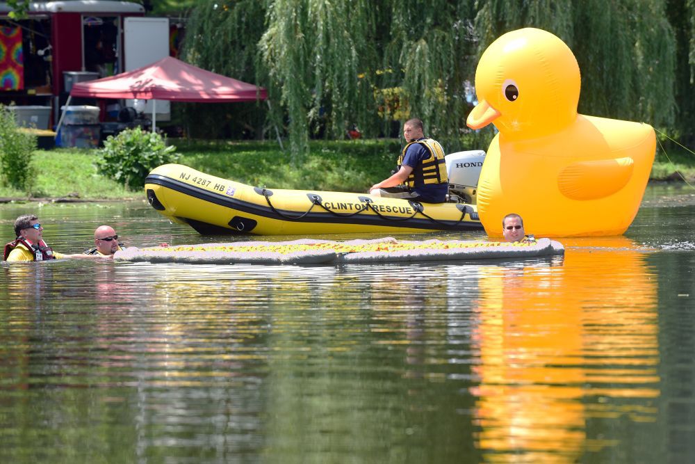 Clinton's missing large rubber ducky has been recovered Hunterdon
