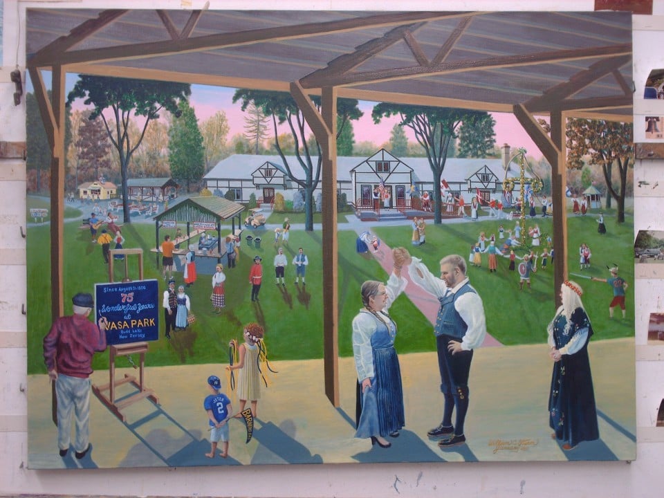 ‘The Budd Lake Artist’ still recording history with art New Jersey Hills Mount Olive