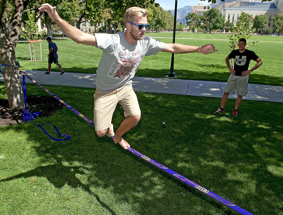 USU slackline incident spurs at least one school to create policy The